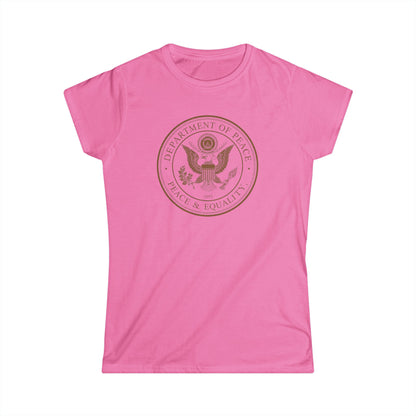 Peace & Equality Women's Softstyle Tee